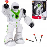 9093 Robot interaktywny 4w1 duży chodzi strzela SMILY PLAY