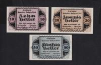 KOLEKCJA AUSTRIA -- REITH -- 1920 rok, 3 sztuki, (N370)