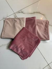 MIULEE - Zestaw 4 poszewek 40x40cm, różowe odcienie