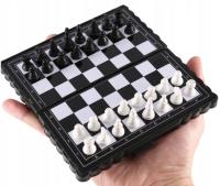 mini szachy warcaby turystyczne składane