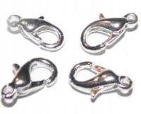 HURT ZAPIĘCIA KARABIŃCZYKI 12mm 50szt ZAPIĘCIE KARABIŃCZYK DO BRANSOLETKI