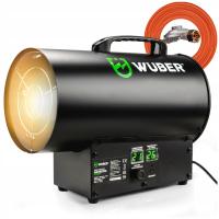 NAGRZEWNICA DMUCHAWA GAZOWA TERMOSTAT PIECYK 15KW LCD WĄŻ REDUKTOR MOCNA