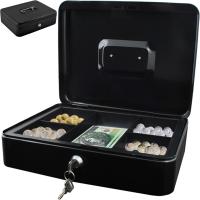 Большая коробка для ключей, сейф, металлическая коробка для денег, XXL 30x24x9 см