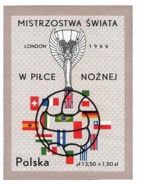 Fi 1524 ** Mistrzostwa Świata w Piłce Nożnej Londyn 1966 luzak