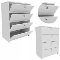 Шкаф для обуви RUB460 белый маленький большой шкаф для хранения обуви шкаф