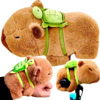 ТАЛИСМАН КАПИБАРА НА ЗАПЯСТЬЕ С РЮКЗАКОМ КАПИБАРА МЯГКАЯ ИГРУШКА МЯГКАЯ ПОВЯЗКА НА ГОЛОВУ