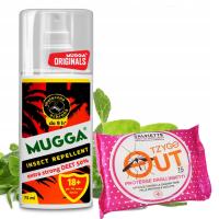 Mugga Strong spray 50% DEET 75 ml odstraszacz na komary i kleszcze ORYGINAŁ