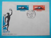 FDC z Fi 1086 XIX Międzynarodowe Targi Poznańskie z 1961 roku.