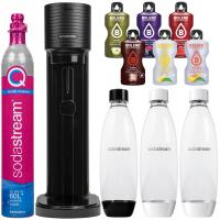 SATURATOR SODASTREAM SYFON GAIA ZESTAW DO GAZOWANIA WODY 3 BUTELKI DODATKI