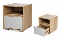 Тумбочка тумбочка из Бука пепельница с ящиком 40 см Далия Литтлески