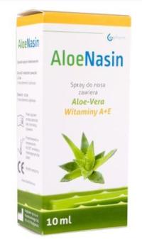 AloeNasin A+E, spray do nosa od 6 roku życia, 10 ml, 200 dawek, E- Namex