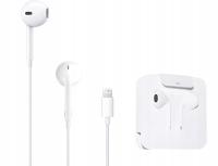 Oryginalne słuchawki douszne Apple EarPods Lightning Białe