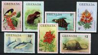 Grenada** Mi. 725-31 Fauna i flora