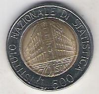 Italia 500 lira 1996 okol.