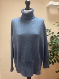 SWETER GOLF LEMONADA NIEBIESKI