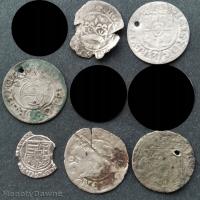 Серебряные монеты Польша XVI и XVII века по 20 зл / шт.