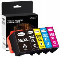 5× 5x Tusz do drukarki EPSON XP-6000 XP-6005 XP-6100 XP-6105 - zamiennik 202XL