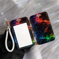 Etui na kartę identyfikator / klips mocujący/ Zagadki burzowego nieba