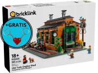 LEGO Bricklink 910033 Stara lokomotywownia + 2 x brelok LEGO - GRATIS