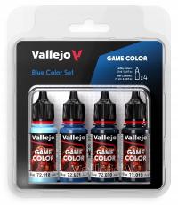 Vallejo 72376 Game Color Zestaw 4 farb Blue Color