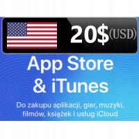 iTunes 20 $ / USD App Store , USA Apple, iPhone