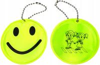 ODBLASK BRELOK BUŹKA DO TORNISTRA PLECAKA