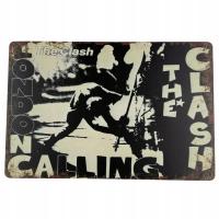 Tablica Ozdobna Blacha The Clash London Calling 20x30 cm Retro Vintage