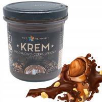 Krem migdałowo - czekoladowy Pięć Przemian 300g Keto - Bezglutenowy i cukru