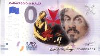 Banknot 0-euro-Malta 2019-1 Color-Caravaggio