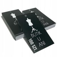 Ценники бирки для одежды этикетки 100шт МАСТЕР