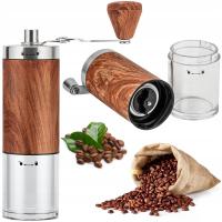 Кофемолка ручная мельница для соли и перца 16 см мощная