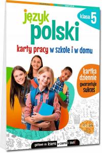 JĘZYK POLSKI KLASA 5 KARTY PRACY W SZKOLE I W DOMU GREG