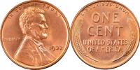 1 cent USA (1932) - Abraham Lincoln Wheat Penny Mennica Philadelphia