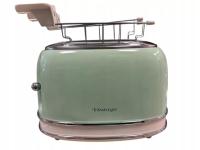 ARIETE Toster Zielony 810W Retro Styl Nowoczesny Design