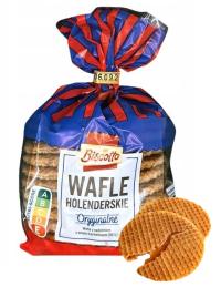 Голландские вафли Stroopwafel карамель 400г-Biscotto