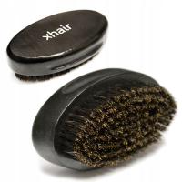 Szczotka KARTACZ barberski do czesania brody z dzika NATURALNE WŁOSIE xhair