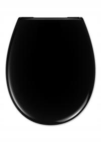 Deska sedesowa czarna wolnoopadająca do KOŁO ROCA CERSANIT uniwersalna wc
