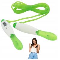 Skakanka z wyświetlaczem licznikiem LCD regulowana długość uniwersalna 275c