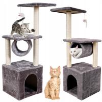 Drapak niski, legowisko, słupek do drapania, wieża Omna 61 - 100 cm