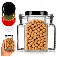 ZESTAW 10x Słoik szklany 150 ml na PRZETWORY MIÓD Słoiczek na PRZYPRAWY