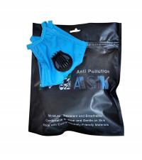 MED PATENT Maska antysmogowa JUNIOR niebieska 3 szt.