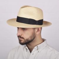 Шляпа мужская Панама эквадорская Богарт. 57