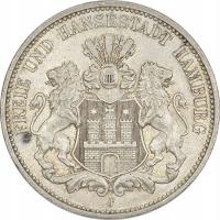 13.aj.WM HAMBURG, 3 MARKI 1911 J