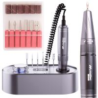 ФРЕЗА ДЛЯ НОГТЕЙ МАНИКЮР ПЕДИКЮР МОЩНЫЙ ПРОФЕССИОНАЛЬНЫЙ НАБОР ФРЕЗЫ