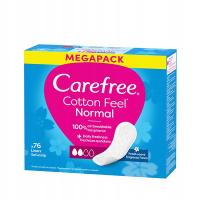 CAREFREE Cotton Fresh гигиенические прокладки свежий аромат 76шт