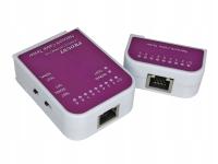Tester kabli sieciowych LAN RJ45 sygnału LED