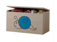 SKRZYNIA BOO na zabawki sonoma ślimak niebieski