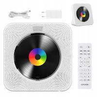 PRZENOŚNY ODTWARZACZ CD Z GŁOŚNIKIEM BLUETOOTH I ZDALNYM STEROWANIEM
