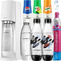 Saturator SodaStream do wody gazowanej Terra biały + 4 inne produkty