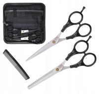Парикмахерские ножницы филировочные ножницы для волос Набор для стрижки в мешке 4в1